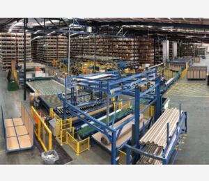 ETF Cut-length machine at Godfrey Hirst Australia